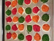 Weihnachtliche Ampel-Makronen - Rezept - Bild Nr. 17608