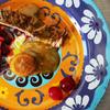 Flammlachs, frittiertes Ei und Rote-Bete-Salat - Rezept - Bild Nr. 17605