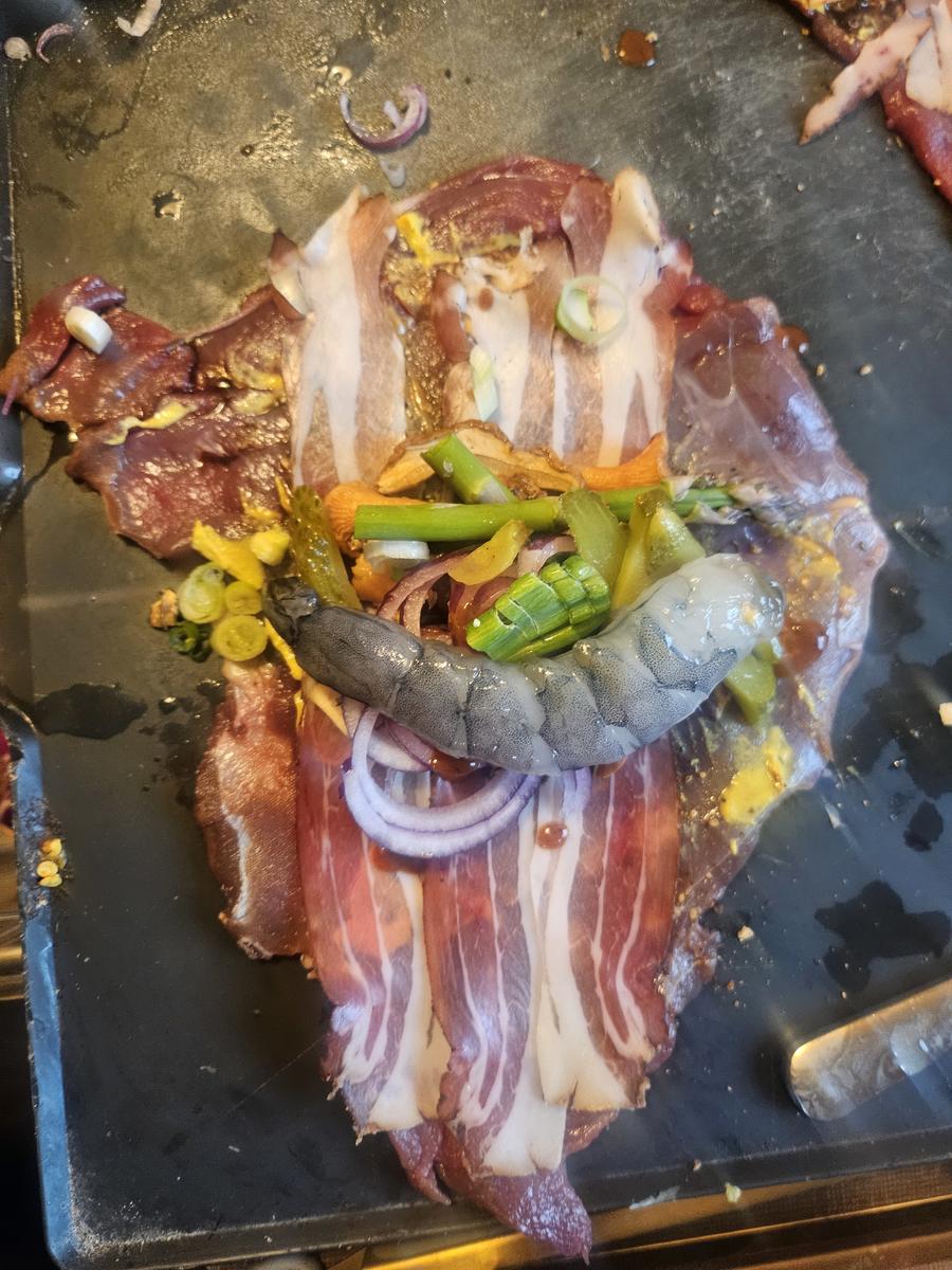 exotische Surf and Turf Roulade - Rezept - Bild Nr. 2