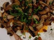 Mein perfektes Spiegelei zum Frühstück mit Champignons - Rezept - Bild Nr. 17605