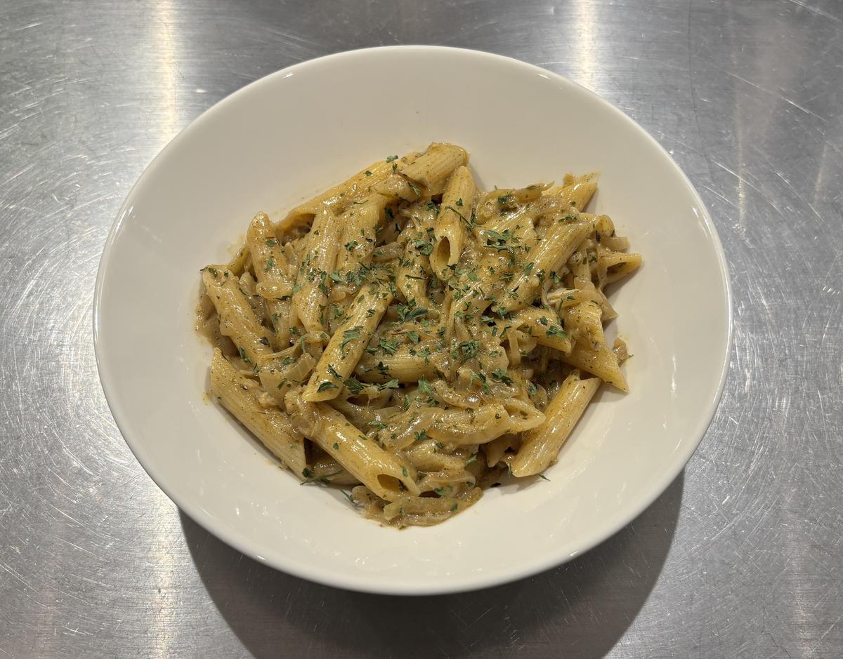 Vegane Sahne-Zwiebel Pasta - Rezept - Bild Nr. 17606