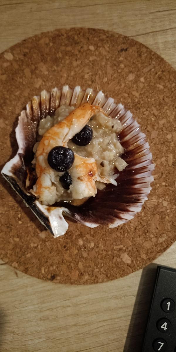 Rezept: Schwarztee Risotto mit Spencer Gulf King Prawns Bild Nr. 17607 Schwarztee Risotto mit Spencer Gulf King Prawns - Rezept - Bild Nr. 17607