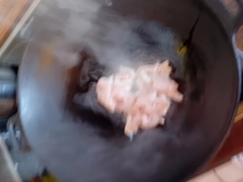 Rezept: Indonesisches Nudel-Curry mit Hähnchenbrustfilet Bild Nr. 6 Indonesisches Nudel-Curry mit Hähnchenbrustfilet - Rezept - Bild Nr. 6