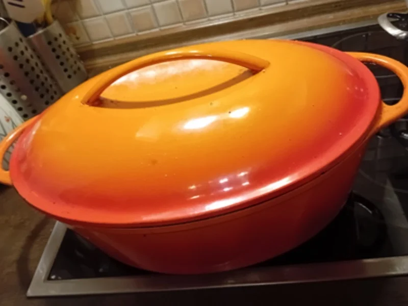 Rezept: Gänsekeule mit Orangensauce, Apfelrotkohl und böhmischen Knödeln Bild Nr. 8 Gänsekeule mit Orangensauce, Apfelrotkohl und böhmischen Knödeln - Rezept - Bild Nr. 8