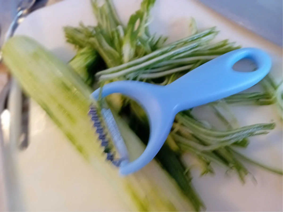 Steinpilzschnitzel mit Kartoffelsalat wie bei Oma und Gurkensalat - Rezept - Bild Nr. 9