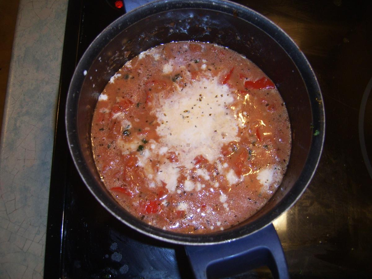 Nudeln mit Paprika Käsesoße - Rezept - Bild Nr. 17608