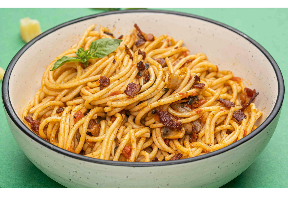 Rezept: Spaghetti a la "Carnonara" auf steierische Art Bild Nr. 17609 Spaghetti a la "Carnonara" auf steierische Art - Rezept - Bild Nr. 17609