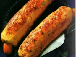 Würstchen im Kartoffelteig - Rezept