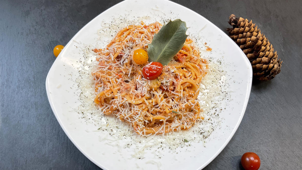 Rezept: Rezept für Feta-Pasta Bild Nr. 17609 Rezept für Feta-Pasta - Rezept - Bild Nr. 17609