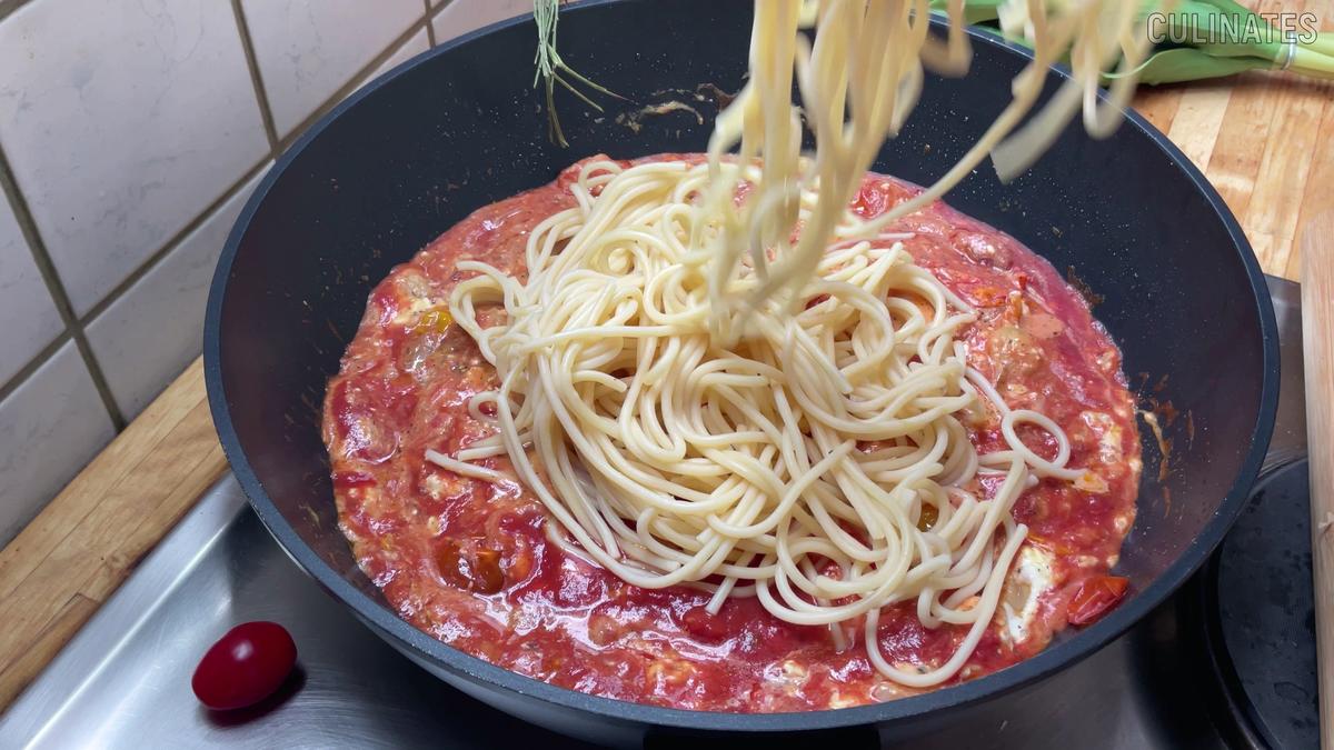 Rezept: Rezept für Feta-Pasta Bild Nr. 17618 Rezept für Feta-Pasta - Rezept - Bild Nr. 17618