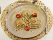 Teig trifft aus Spinat, Ricotta und Eigelb - Rezept - Bild Nr. 2