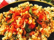 Nudeln mit Wurstgulasch - Rezept