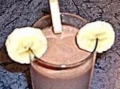 Bananen-Nutella-Milch - Rezept