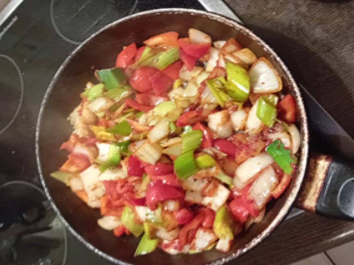 Hähnchenbrustfilet-Spieß mit pikanten Schmorgemüse-Mix - Rezept - Bild Nr. 10