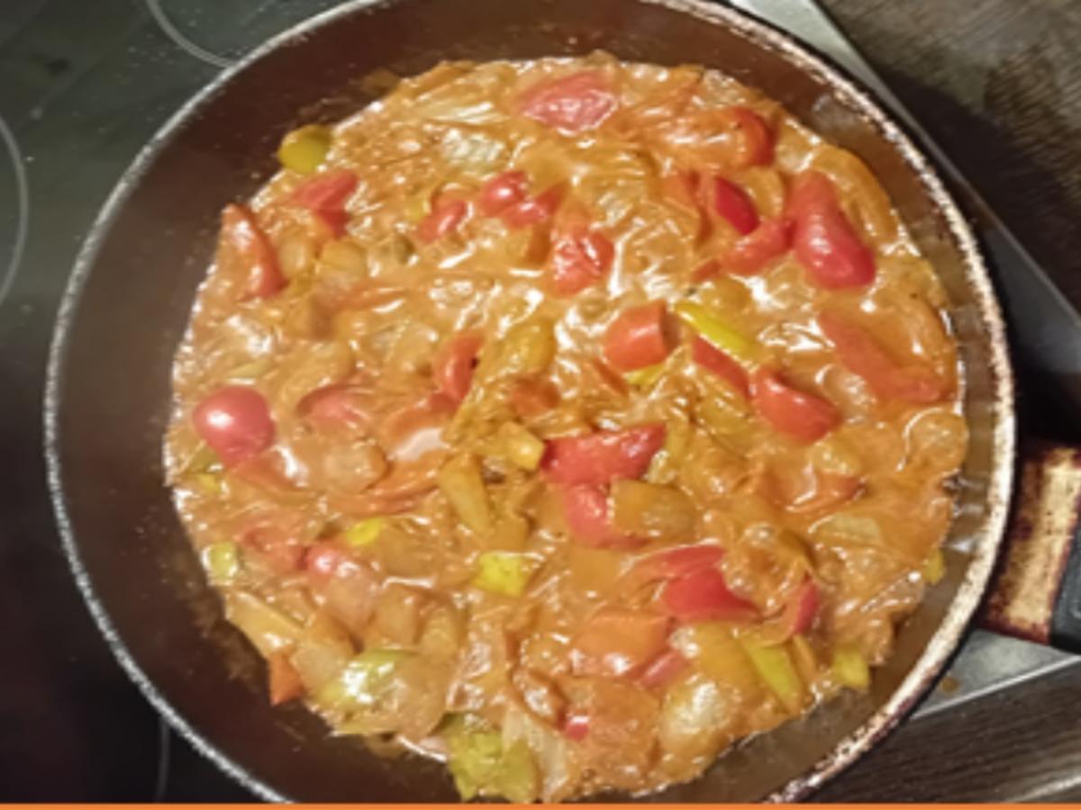 Hähnchenbrustfilet-Spieß mit pikanten Schmorgemüse-Mix - Rezept - Bild Nr. 12