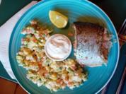 Lachsforelle mit herzhaften Kartoffelsalat - Rezept - Bild Nr. 2