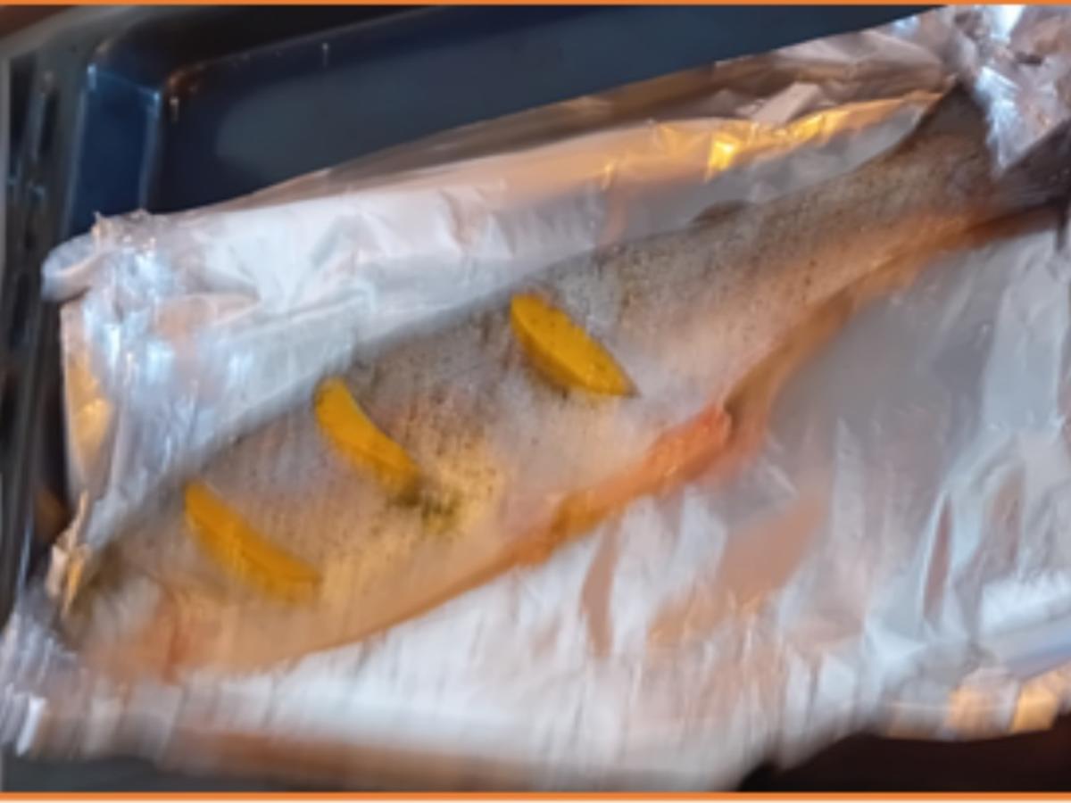 Lachsforelle mit herzhaften Kartoffelsalat - Rezept - Bild Nr. 4