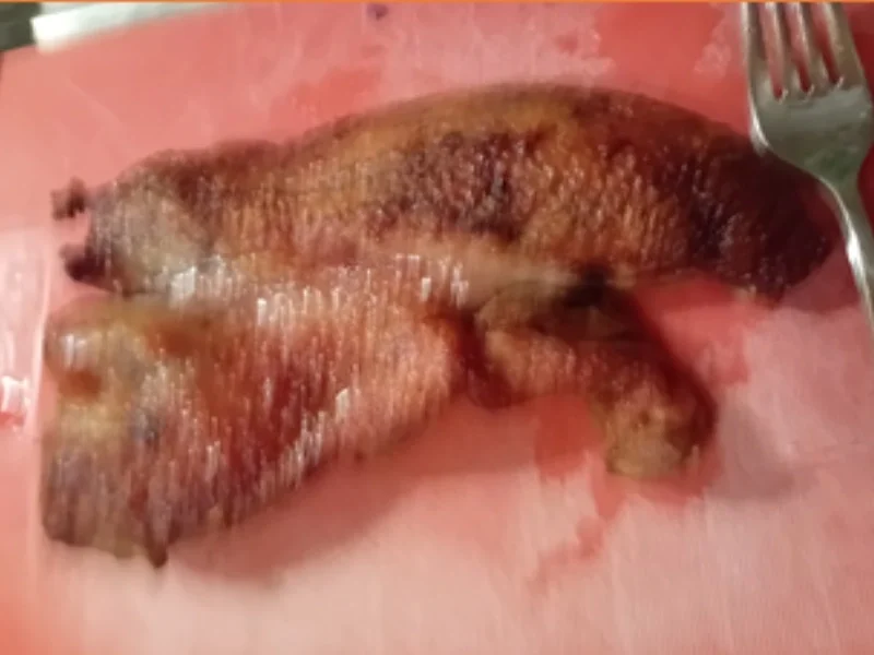 Knusperente mit Rahm-Zwiebelsauce, Rotkohl und Böhmischen Knödeln - Rezept - Bild Nr. 6