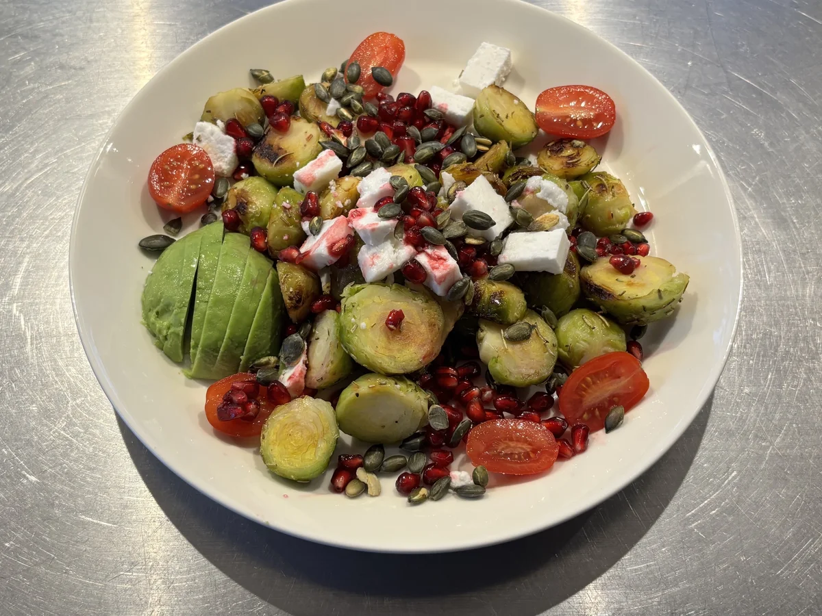 Warmer Rosenkohl Salat - Rezept - Bild Nr. 2