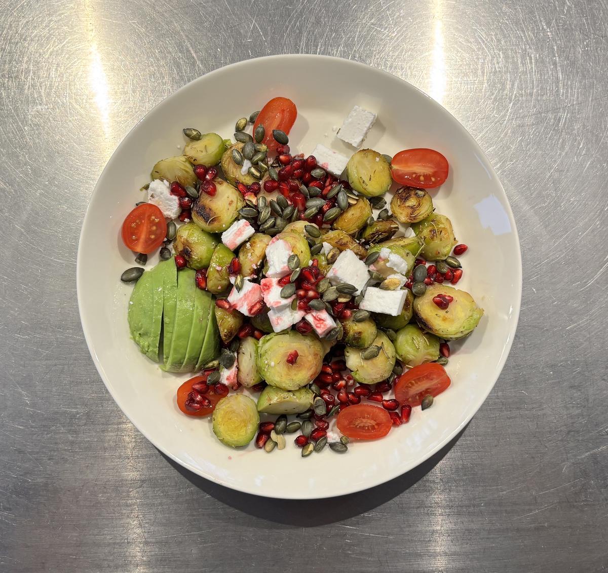 Warmer Rosenkohl Salat - Rezept - Bild Nr. 3