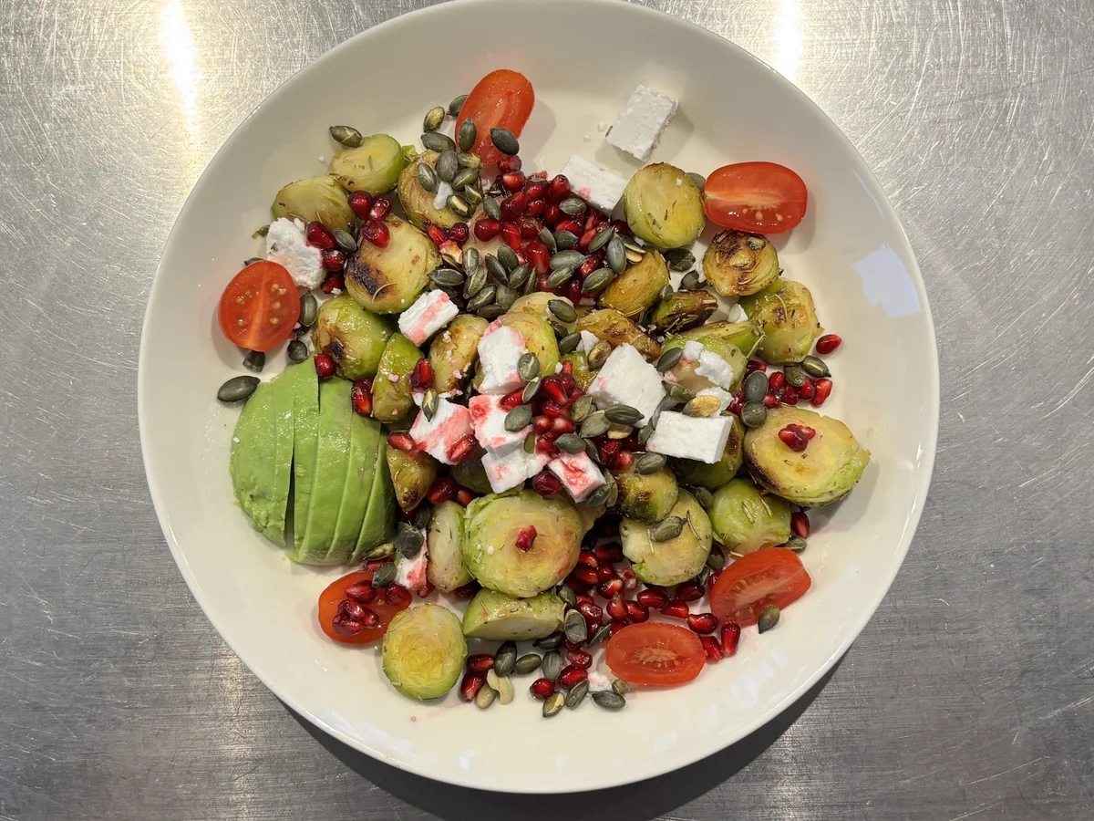 Warmer Rosenkohl Salat - Rezept - Bild Nr. 3