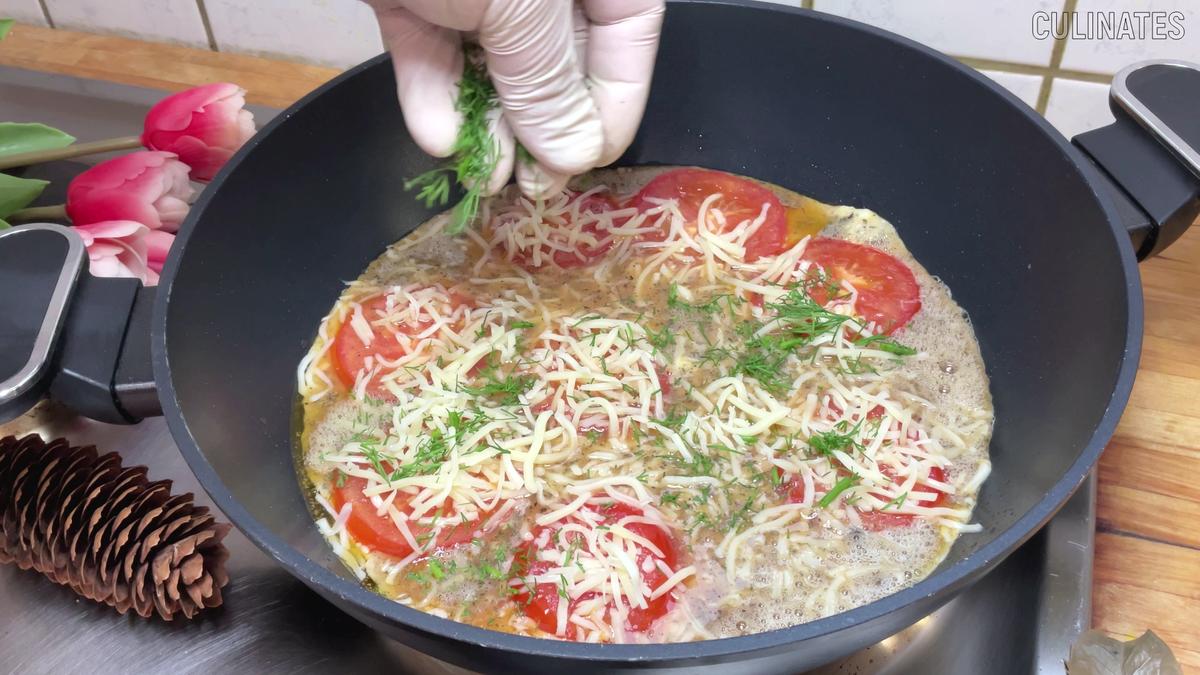 Rezept für Eier mit Tomaten - Rezept - Bild Nr. 17636
