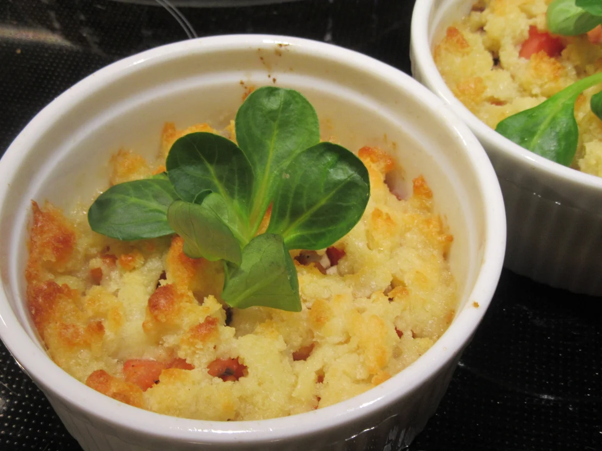 Rezept: Gemüse: Tomato-Crumble Bild Nr. 17638 Gemüse: Tomato-Crumble - Rezept - Bild Nr. 17638