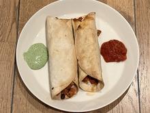 Tofu-Tortillas mit Tomatensalsa-Sauce - Rezept - Bild Nr. 17638