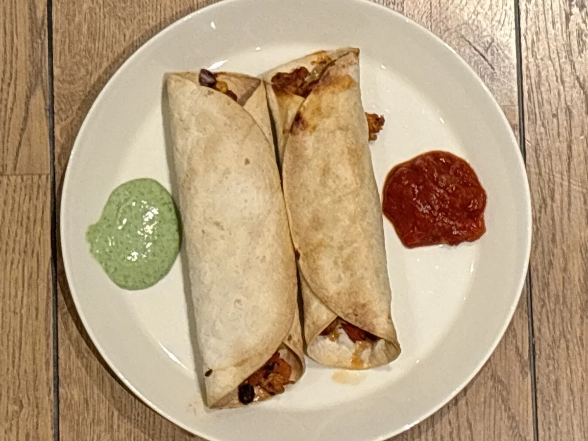 Tofu-Tortillas mit Tomatensalsa-Sauce - Rezept - Bild Nr. 17639