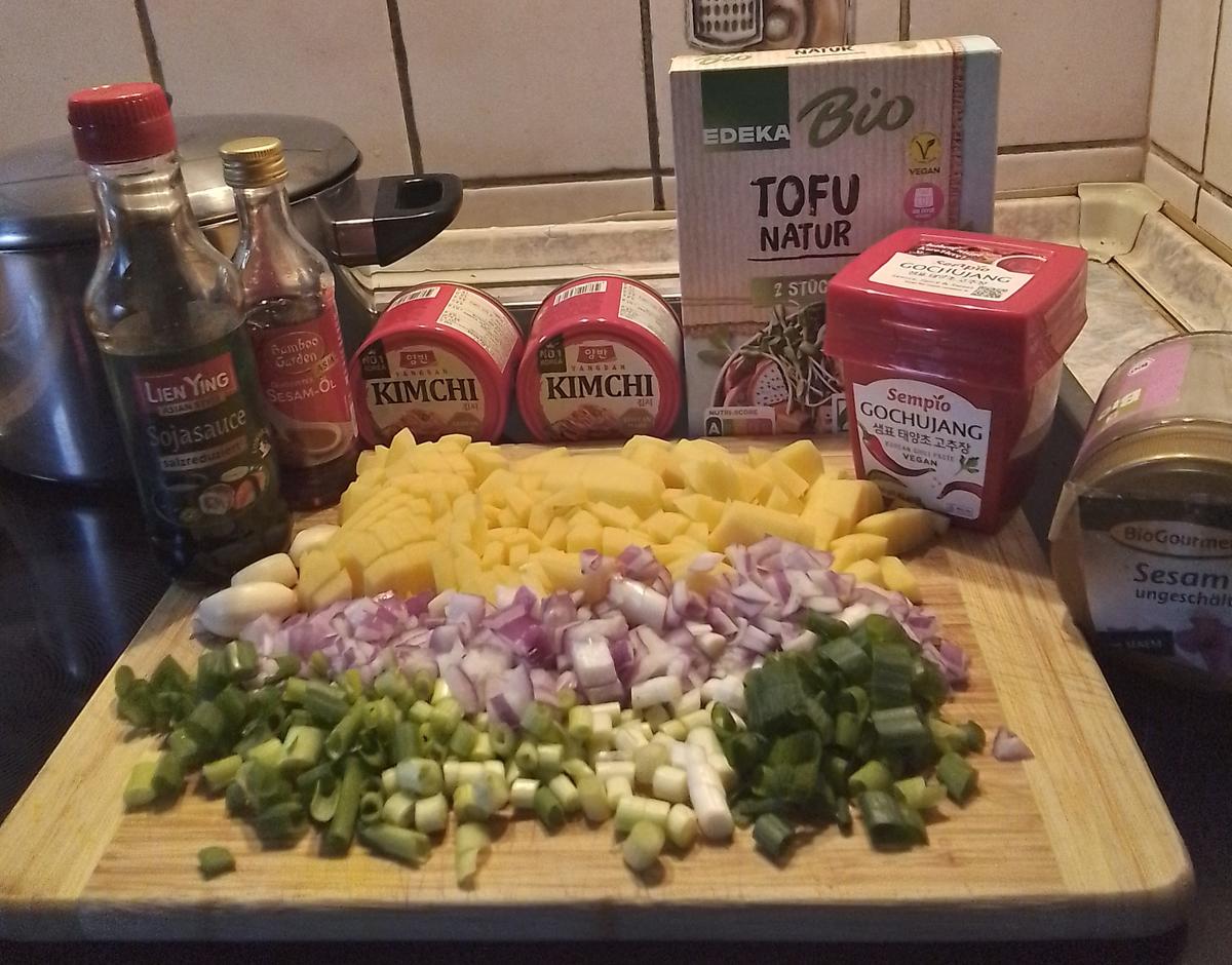 Kimchi- Eintopf mit Tofu - Rezept - Bild Nr. 17639
