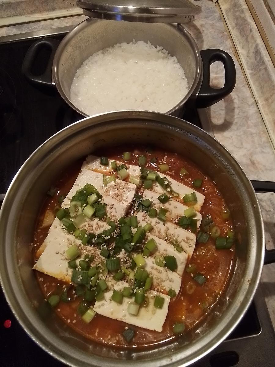 Kimchi- Eintopf mit Tofu - Rezept - Bild Nr. 17640