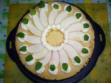 Rezept: Torten: Apfelcreme-Schicht-Torte Bild Nr. 2 Torten: Apfelcreme-Schicht-Torte - Rezept - Bild Nr. 2