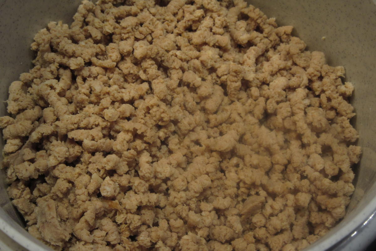 Rezept: Geflügel: Hühnerfleischküchle mit Paprikagemüse Bild Nr. 3 Geflügel: Hühnerfleischküchle mit Paprikagemüse - Rezept - Bild Nr. 3