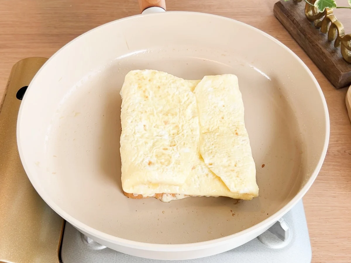 Pfannen-Ei-Sandwich - Rezept - Bild Nr. 17645