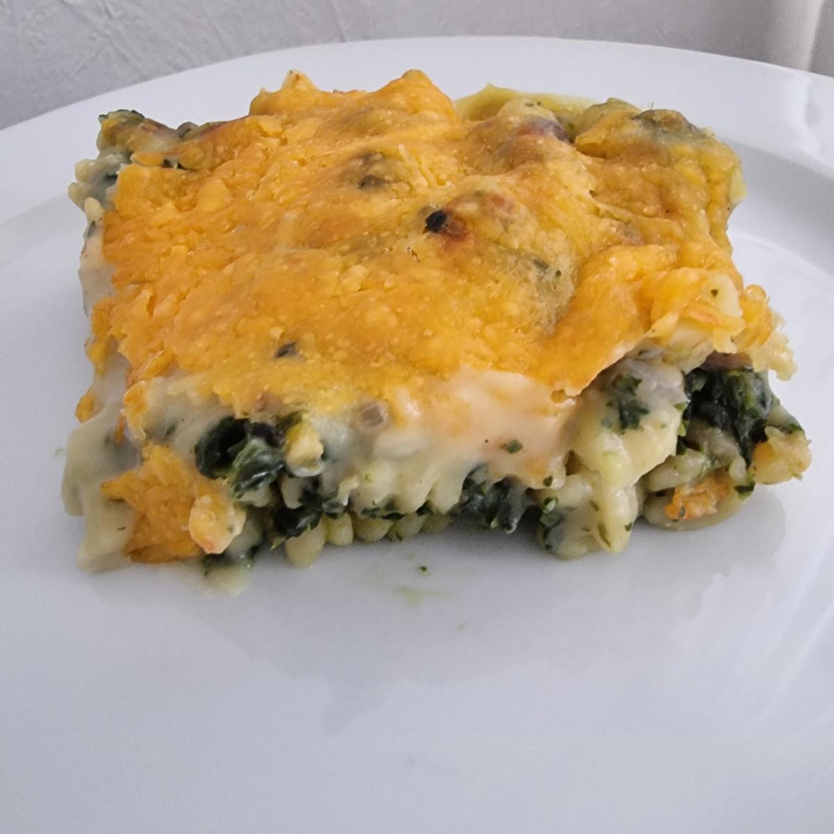 Nudel-Spinat-Auflauf - Rezept - Bild Nr. 17639