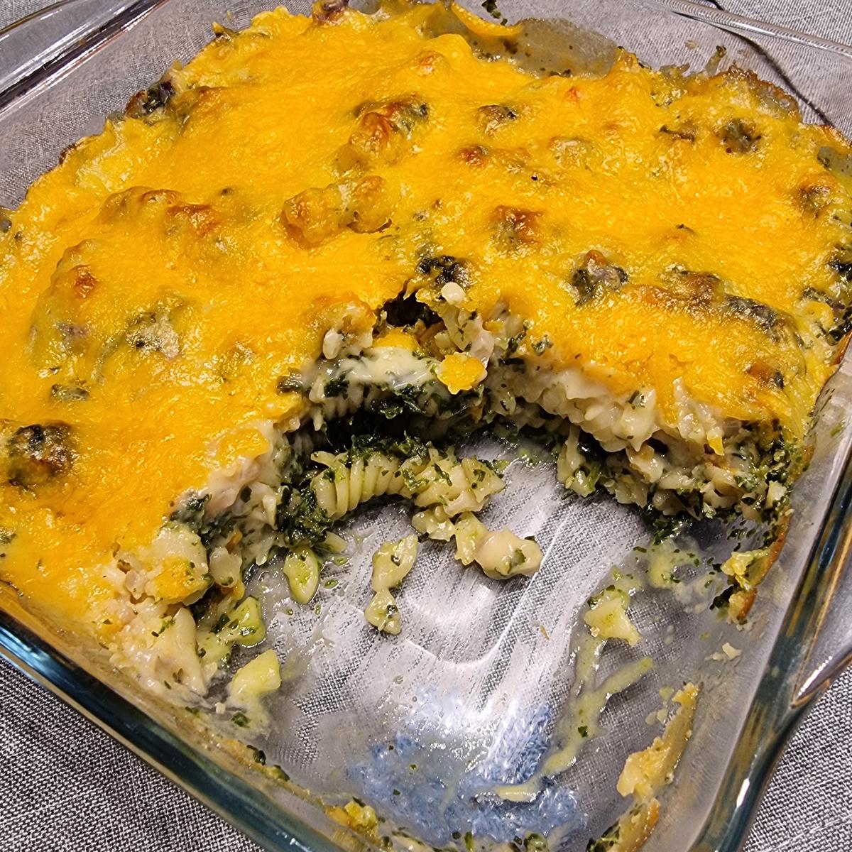 Nudel-Spinat-Auflauf - Rezept - Bild Nr. 17652