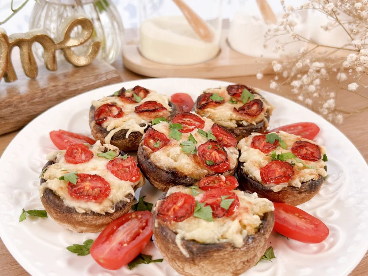 Gefüllte Portobello-Pilze - Rezept - Bild Nr. 17639