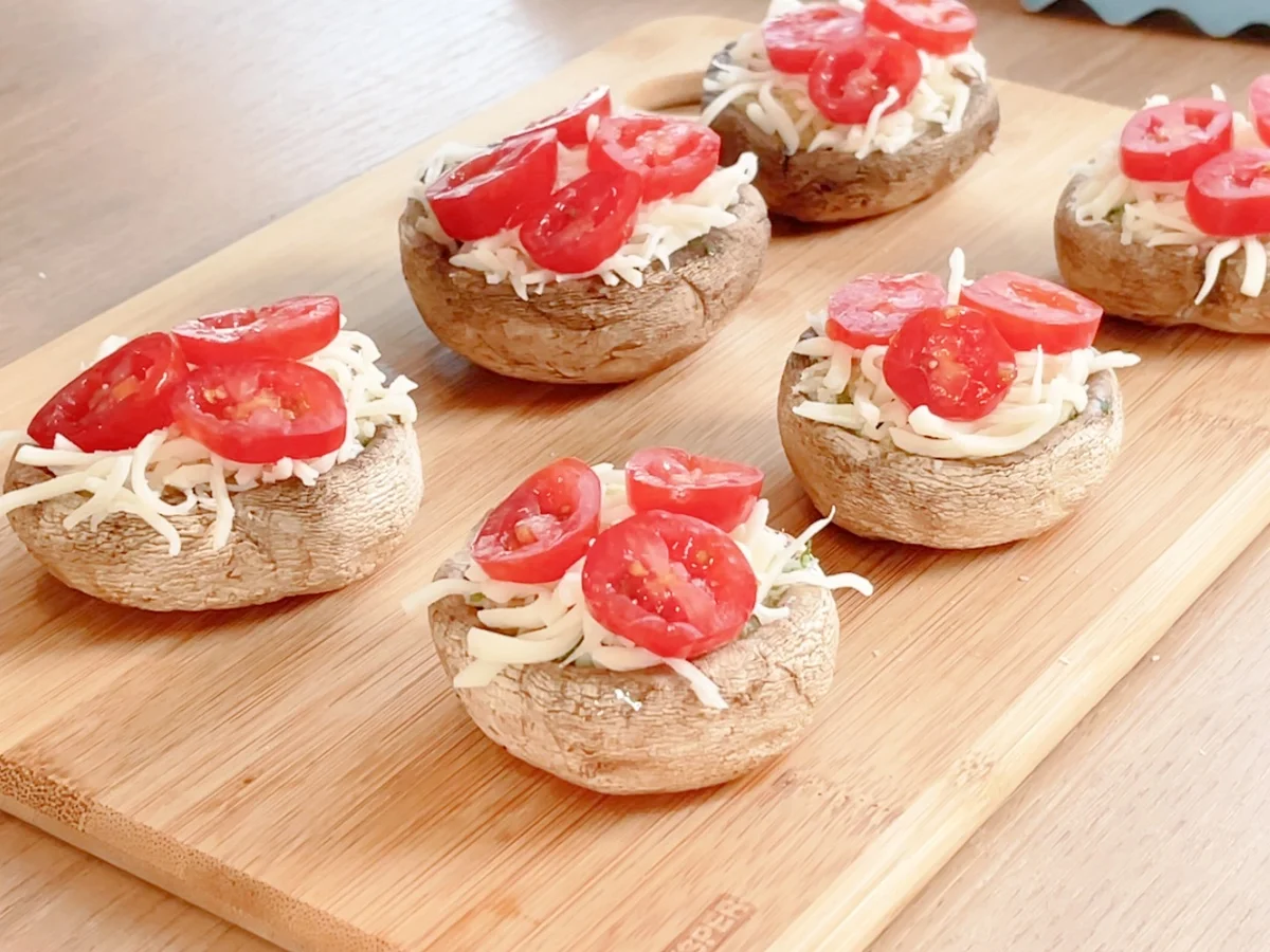 Gefüllte Portobello-Pilze - Rezept - Bild Nr. 17644