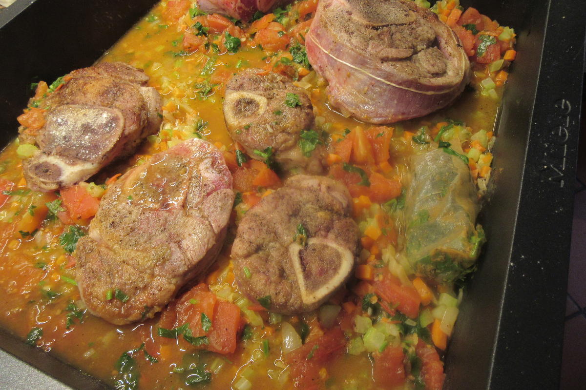 Fleisch: Ossobuco alla Milanese - Rezept - Bild Nr. 17650