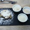 Apfel-Crumble mit Apfel-Eis und eingelegten Mispelchen - Rezept - Bild Nr. 2