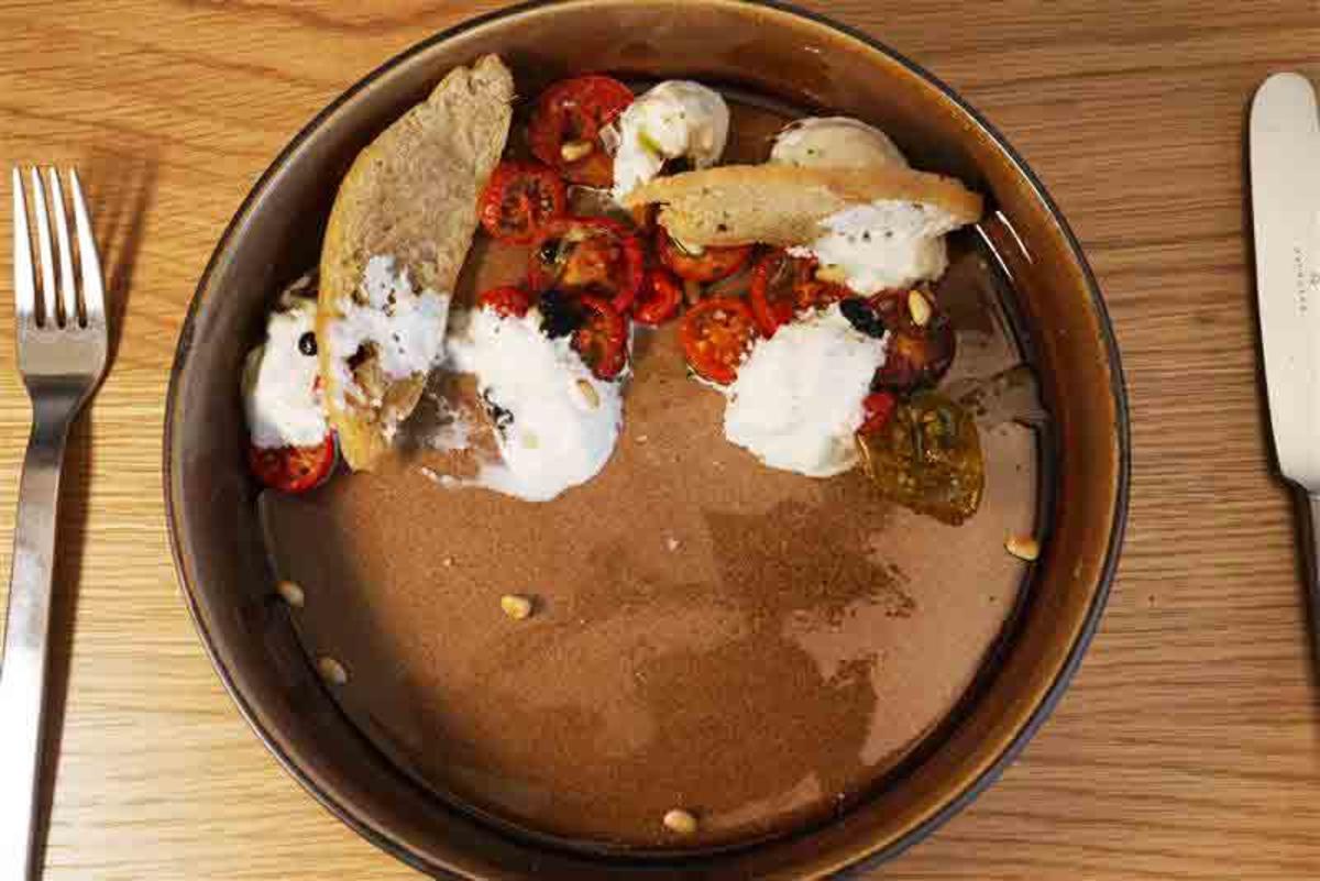 Rezept: Dekonstruierte Bruschetta Bild Nr. 2 Dekonstruierte Bruschetta - Rezept - Bild Nr. 2