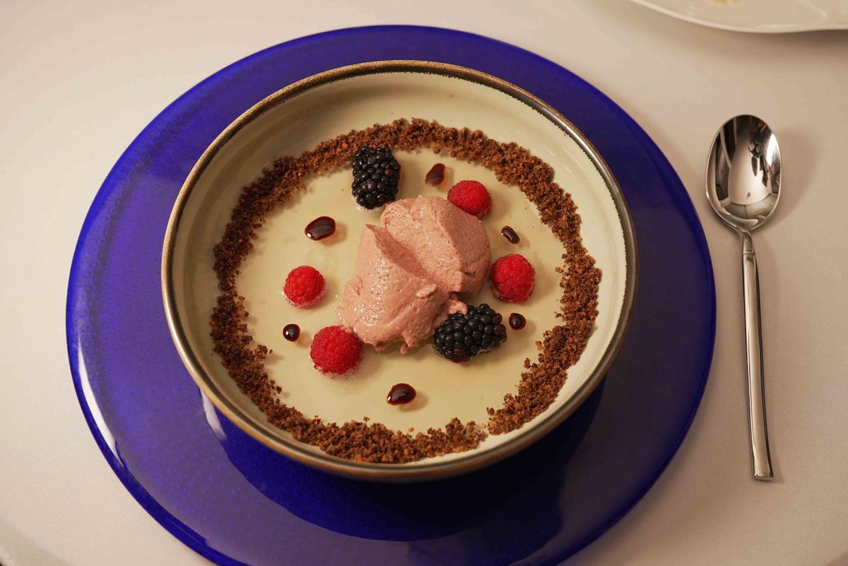 Holundermousse mit Champagnergelee - Rezept - Bild Nr. 17640