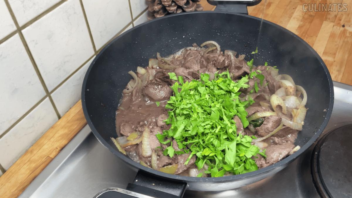 Hühnerleber mit Zwiebeln - Rezept - Bild Nr. 17646