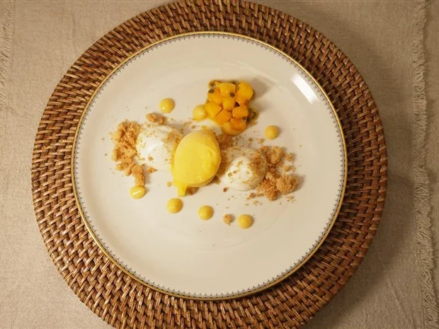 Cheesecake-Creme mit Passionsfrucht und Mango - Rezept - Bild Nr. 17640