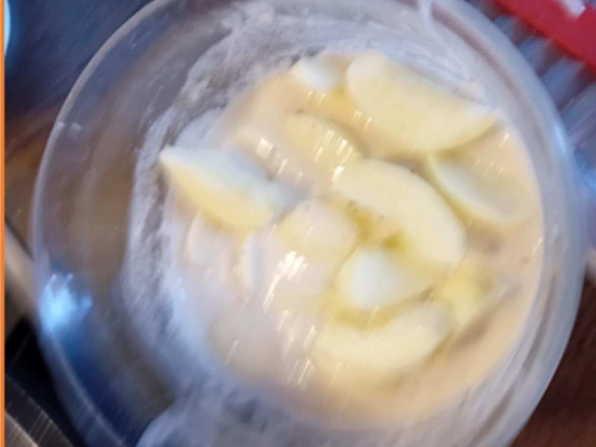 Apfel im Bierteig - Rezept - Bild Nr. 4