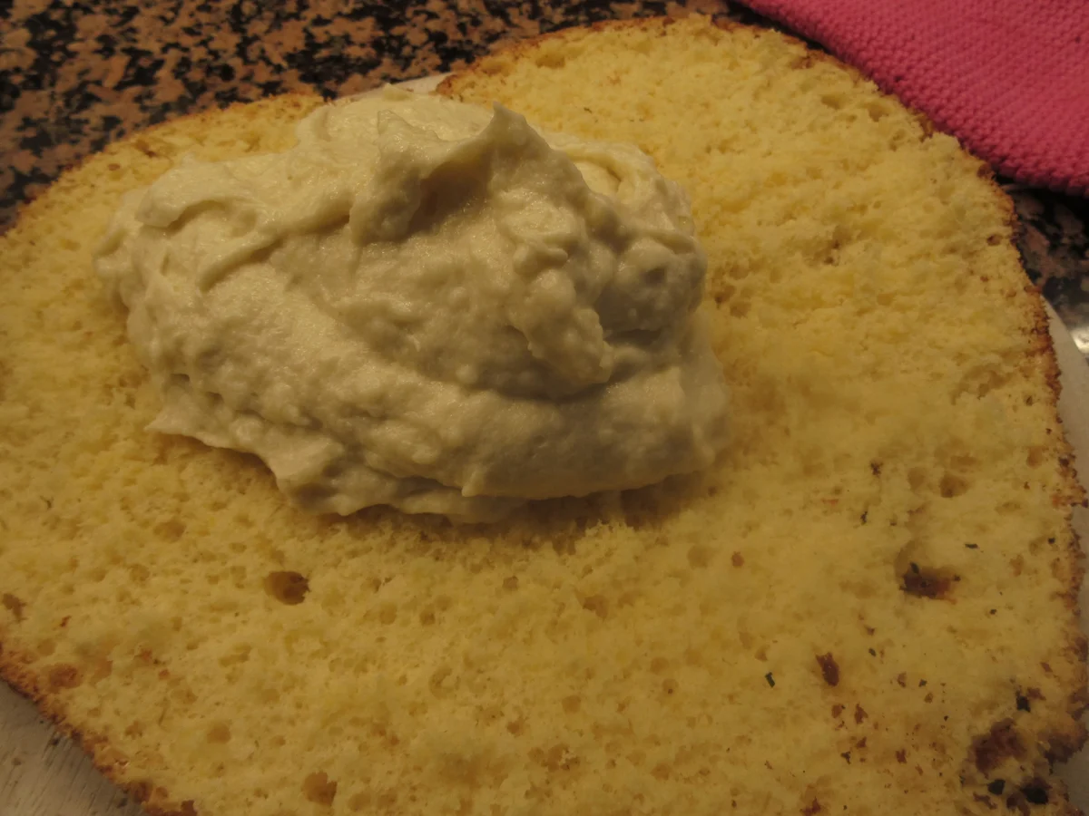 Backen: Bananen-Buttercreme-Torte - Rezept - Bild Nr. 17661