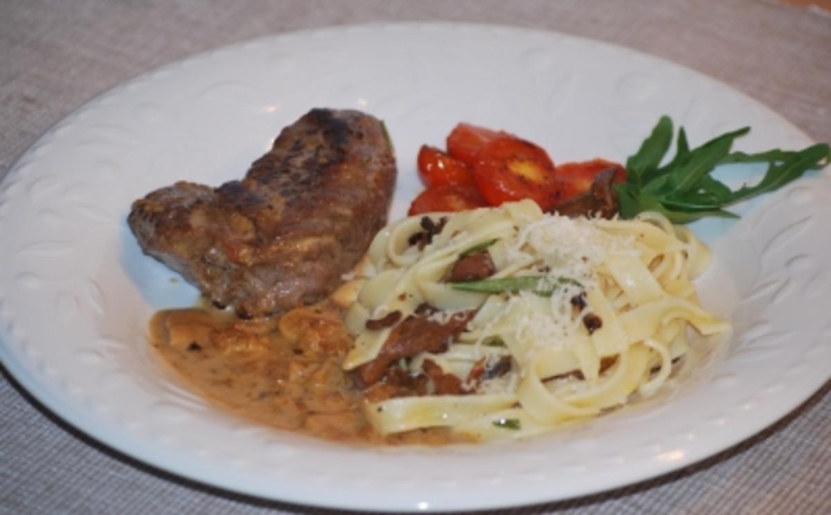 Bilder für Rindersteak mit Marsala - Rezept