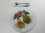Mozzarella im Künefe-Netz mit Pistazien-Parfait - Rezept - Bild Nr. 2