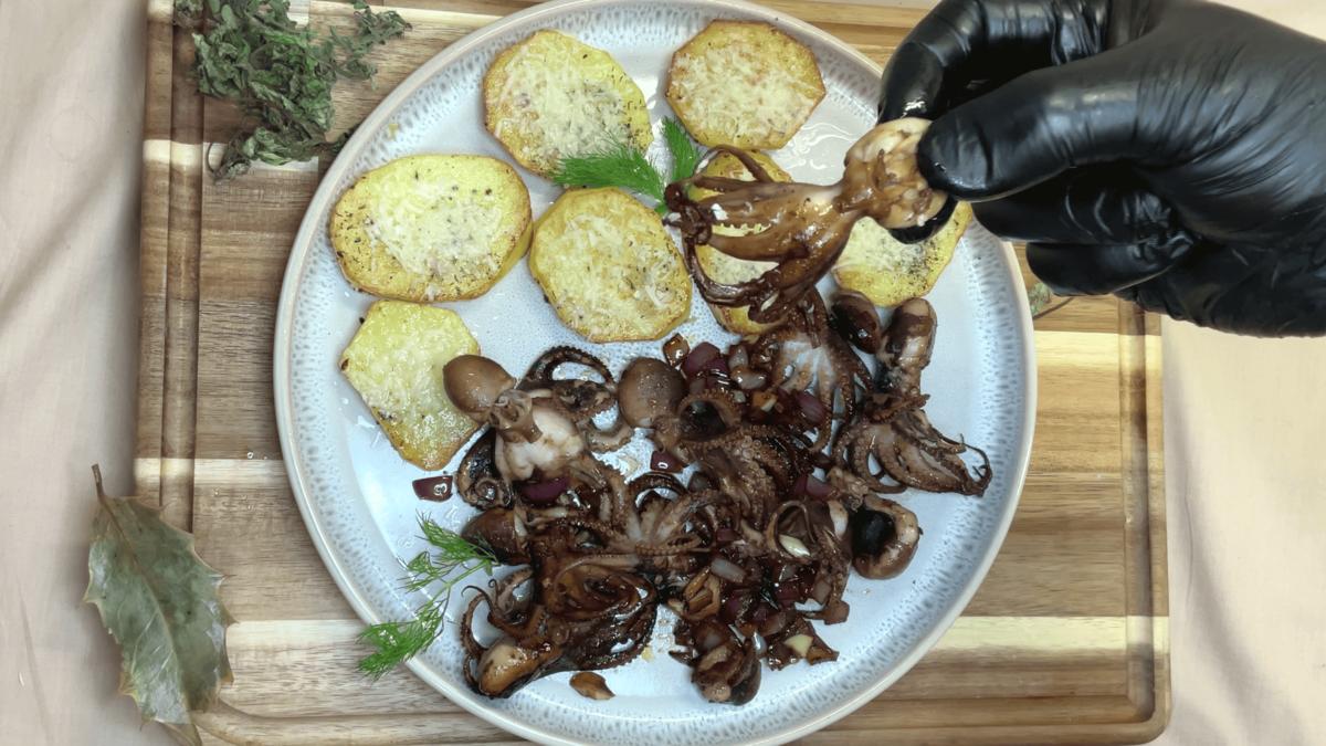 Rezept: Mini-Oktopus-Rezept Bild Nr. 17678 Mini-Oktopus-Rezept - Rezept - Bild Nr. 17678