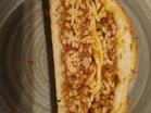 Spaghetti Bolognese im Pizzateig - Rezept - Bild Nr. 17679